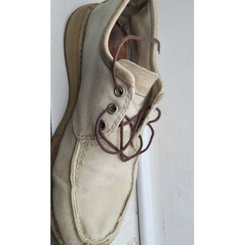 Chaussures Timberland Toile Beige T43