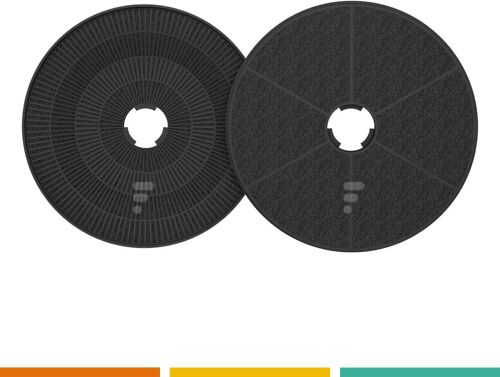 2 filtres de hotte type FC20 - compatible Airlux CR350 GLEM CMB950 CANDY