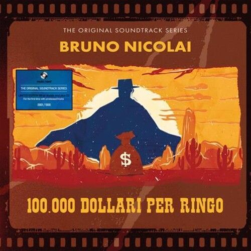 Bruno Nicolai - 100000 Dollari Per Ringo (Original Soundtrack) - Limited 180-Gram Transparent Orange Colored Vinyl With Cd [Vinyl Lp] Ltd Ed, 180 Gram, Orange, With Cd, Colored Vinyl, Italy - Import