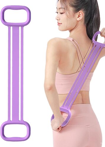 Bandes Élastiques Pour Exercices, Bandes De Résistance Pour Étirements, Bandes Élastiques En Silicone Pour Exercices D'étirement Des Mains, Accessoires De Gym, Musculation Pour Femmes