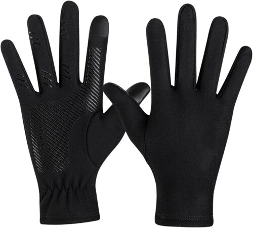 Gants Avec Doigts Tactiles, Gants D'hiver Antidérapants Avec Doigts Tactiles - Gants Isolants Épais Pour Le Cyclisme, Le Sport