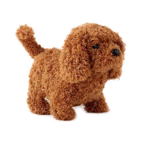 Jouet en peluche de chien en peluche de simulation électrique Le jouet intelligent pour chien appellera le jouet animal de chiot de simulation de marche pour les enfants