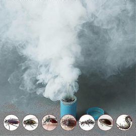 Ensemble de fumée insecticide puissant de 4 pièces pour tuer les cafards - Lutte antiparasitaire de style aromathérapie pour une éradication rapide et complète des cafards.
