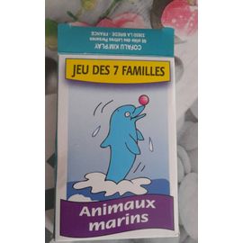 Jeu De 7 Familles Animaux Marins