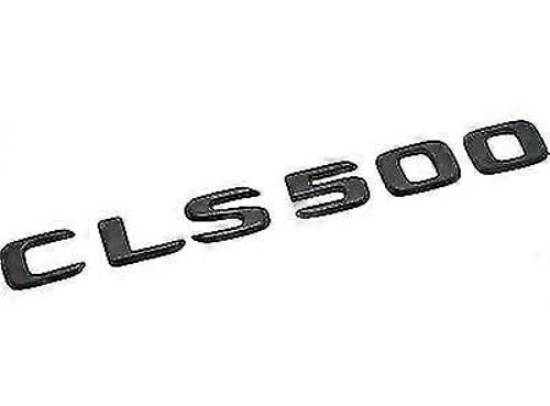 Noir Mat Cls500 Voiture Lettre Numéro De Coffre Arrière Badge Emblème Pour Mercedes Benz