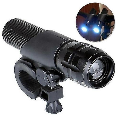 Hmwy-Front Zoom Focus Led Bike Lights Set Pour Mountain Road Bmx Bicycles Tool