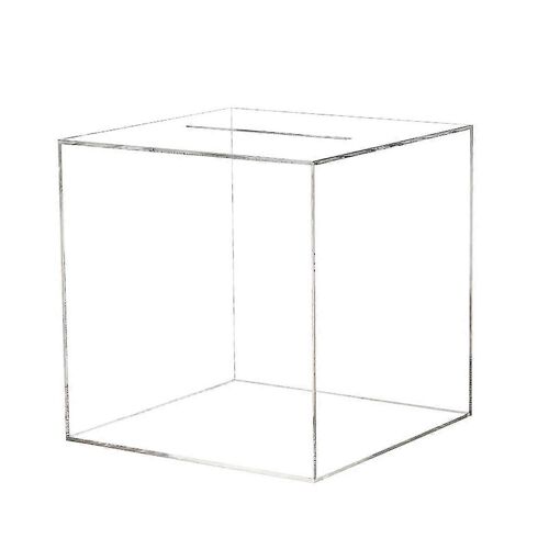 Tirelire transparente en acrylique Only-in-no-out Piggy Bank Money Jar pour garçons filles économiser de l'argent