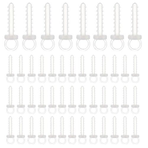 300PCS Noël Mousse Ornement Cintre Caps Rond Mousse Ball Cap Joint Kit pour Noël Suspendu Titulaire Caps Accessoires