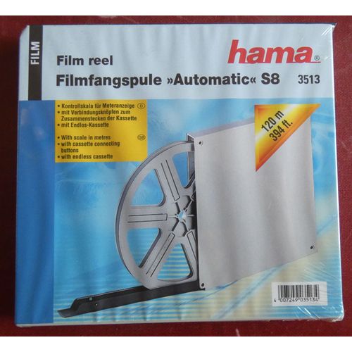 Lot de 3 bobines 120 m pour film Super 8 HAMA - 3513