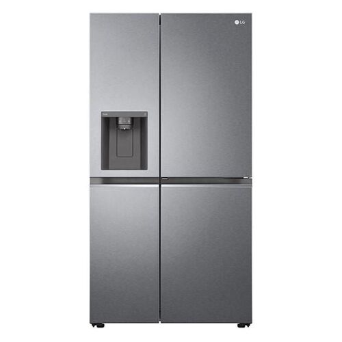 Réfrigérateur-congélateur LG GSJV70DSLE - côte à côte avec distributeur d'eau, distributeur de glaçons - WiFi - 91.3x73.5x179 cm (lxpxh) - 635 litres - classe E - Acier