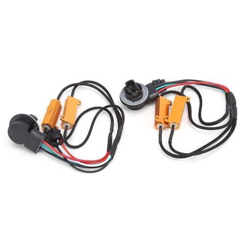 2pcs 50w 3157b Led Décodeur Résistance De Charge Canbus Flash Sans Erreur Annulateur Compatible Voiture Phare Brouillard Drl
