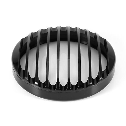 Noir 5 3/4 » Aluminium Moto Phare Grill Couverture Pour Xl 883 1200