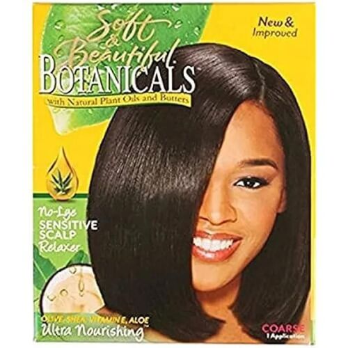 Soft And Beautiful Botanicals Relaxer Kit (199 Ml) 