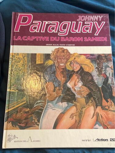 Bd Johnny Paraguay  La Captive Du Baron Samedi