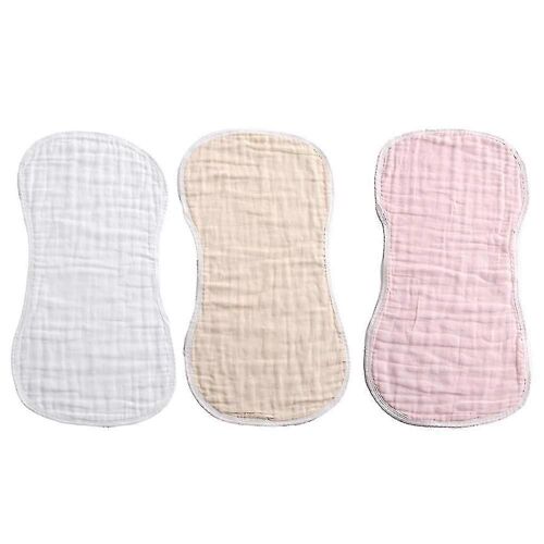 6 Couches Gaze Rot Serviette Bébé Bavoir Rot Bavette Épaulette