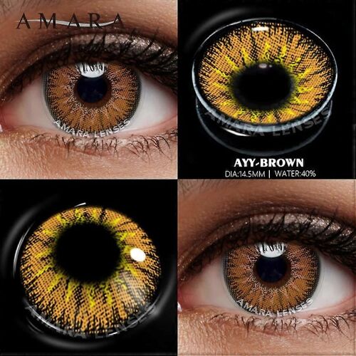 2pcs Couleur Lentilles De Contact Pour Yeux Anime Cosplay Lentilles Colorées Rouge Lentilles Multicolores Lentille De Contact Beauté Maquillage 