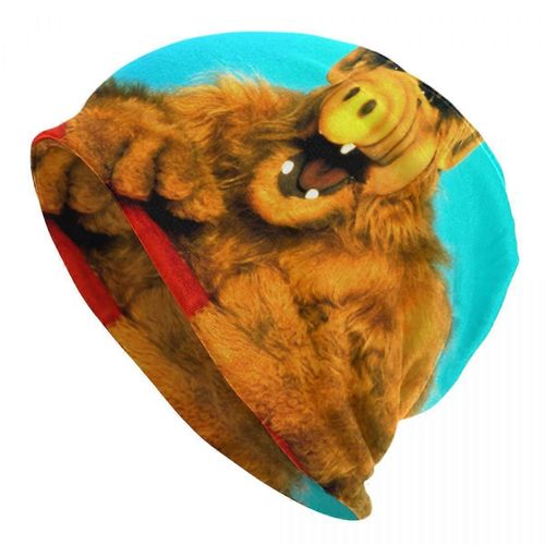 Alf Thumbs Up Beanie Cap Unisexe Winter Warm Bonnet Homme Knitted Hat Alien Life Form Sci Fi Tv Show Skullies Beanies Hats