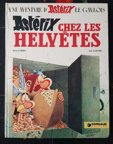 Album Bd Astérix Chez Les Helvètes 3ème Trimestre 1974 N° 742 Editeur N° 516