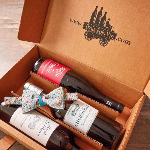 Abonnement De 3 Mois : 3 Grands Vins Par Mois Et Livret De Dégustation - Dakotabox - Coffret Cadeau Gastronomie