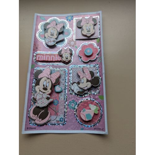 Stickers En Relief Minnie - Disney