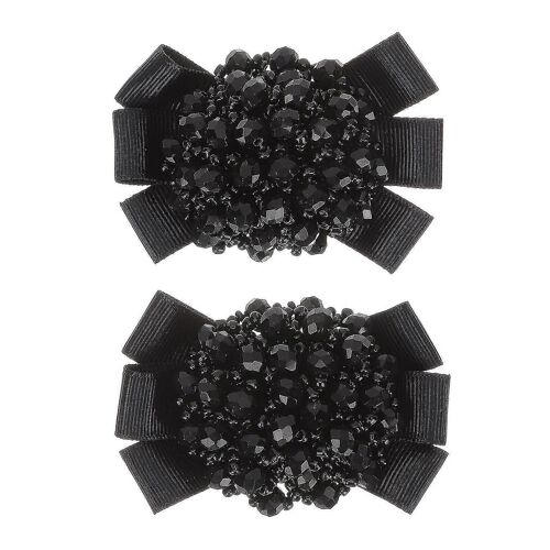 1 Paire Ruban Bow Chaussures Clips Perles Cristal Chaussure Clips Chaussures Charms Chaussure Décor