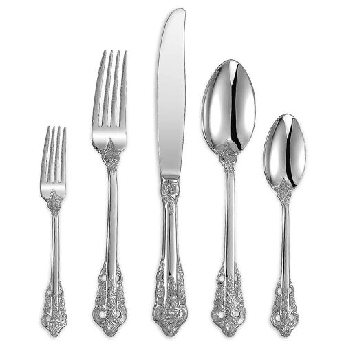 Couverts Élégants, Ensemble De Couverts, Acier Inoxydable 18/10 Poli, Brillant, Couverts En Argent Fin