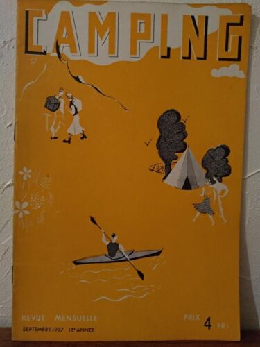 Revue Camping Septembre 1937