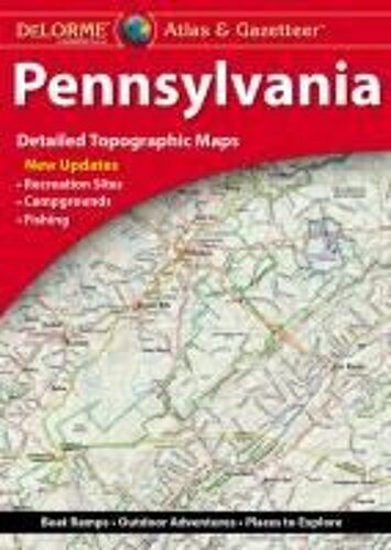 Delorme Atlas & Gazetteer: Pennsylvania