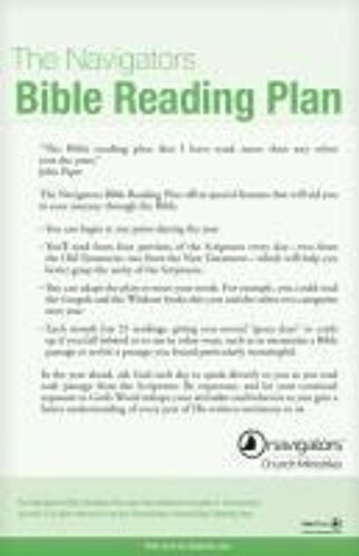 The Navigators Bible Reading Plan 25-Pack