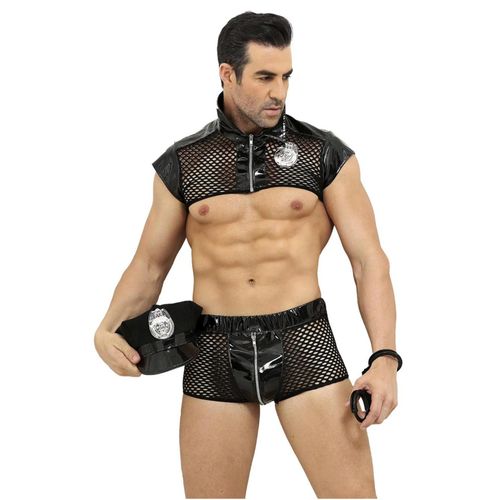 Déguisement De Policier Sexy Luxe Pour Homme