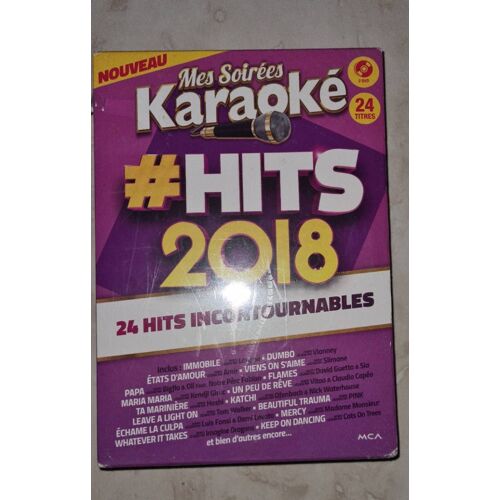 Mes Soirées Karaoké 2 Dvd Hits 2018