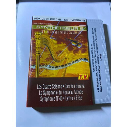 Synthétiseur 6 - Les Plus Grands Thèmes Classiques - Cassette Audio