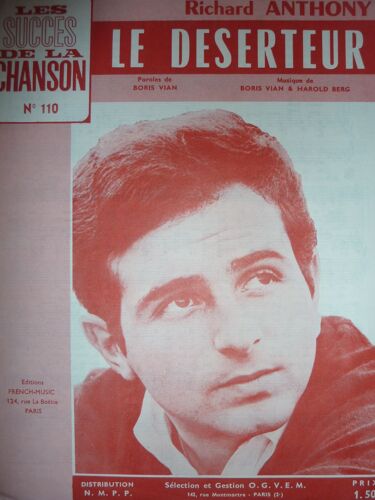 Richard Anthony Le Deserteur