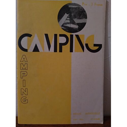 Revue Camping Juin 1936