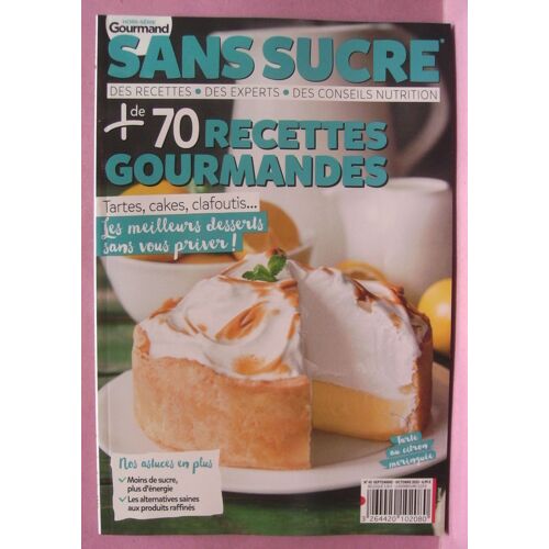 Gourmand Hors Série - Sans Sucre - Plus De 70 Recettes Gourmandes - Septembre / Octobre 2023 - N° 45