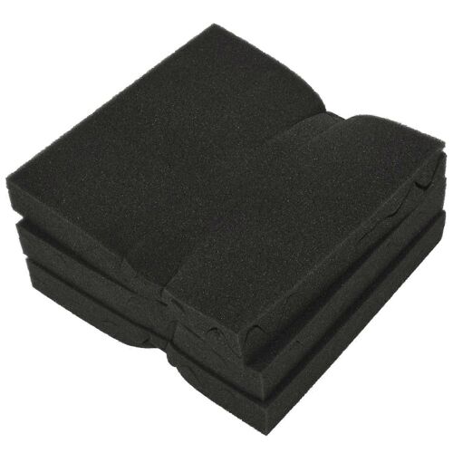 6pcs 30X30X4CM Insonorisation Tuiles Acoustiques Mousse Bruit Insonorisant