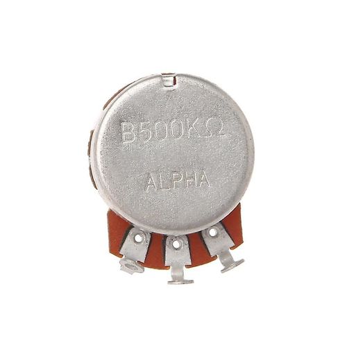 B500k Potentiomètre Pot Cannelé Guitare Électrique Effet Basse Ampli Tonalité Volume Partie