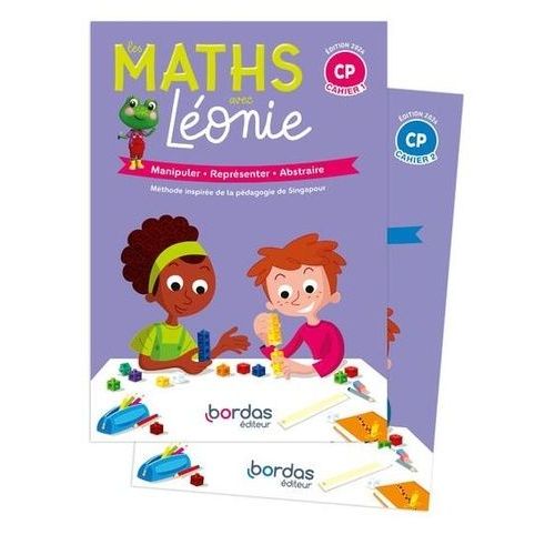 Les Maths Avec Léonie Cp - Cahiers 1 Et 2 - Edition 2024