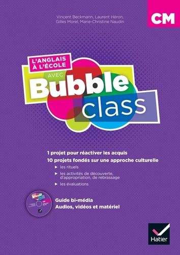 L'anglais À L'école Avec Bubble Class Cm (1 Clé Usb) - Edition 2025