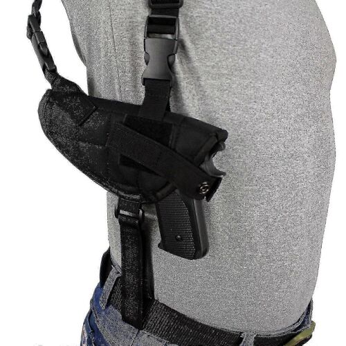 Pistolet tactique d¿épaule étui noir sous le bras double souple pistolet Holster-Yvan