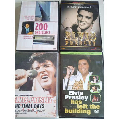 Elvis Dvd Lot