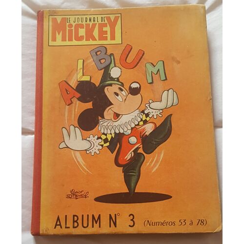 Le Journal De Mickey - Album N° 3 - Numéros 53 À 78