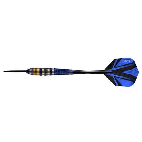 Harrows fléchettes Brass Fléchettes Vivid 21gr bleu