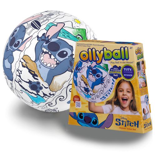 Ollyball DISNEY STITCH Der ultimative Indoor-Spielball für Kinder und Eltern
