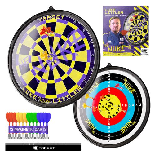 Target Darts Luke Littler Magnetisches Dartscheibe-Set für Kinder