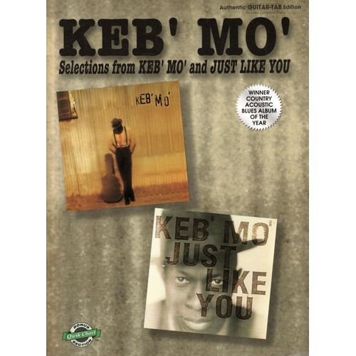 Selections From Keb' Mo' And Just Like You - Partitions