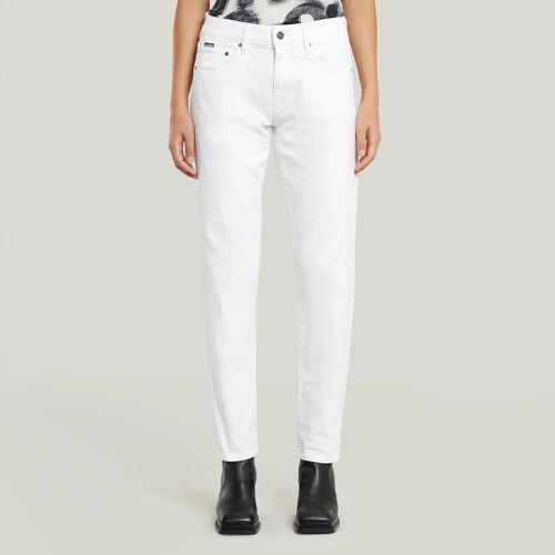 Jean Kate Boyfriend - Blanc - Femmes