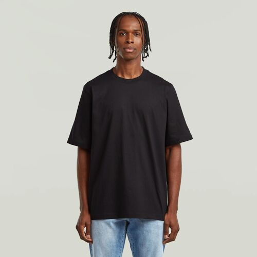 T-Shirt Loose Boxy - Noir - Hommes