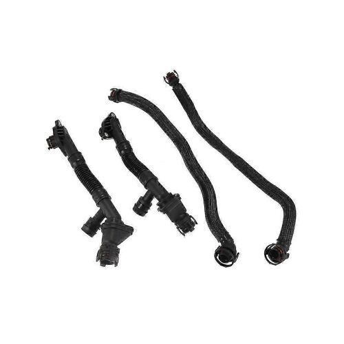 4pcs Voiture Gauche + Droite Tuyau De Ventilation De Carter Compatible Avec 550i 650i 750i 750li X5 X6 11157575641, 11157646087, 11157575640