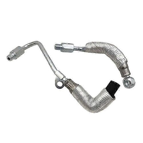2pcs Turbocompresseur Coolant Alimentation Tuyau D¿Eau Et Kit De Tuyau De Retour 55568031 55567067 Compatible Avec Adam Meriva B
